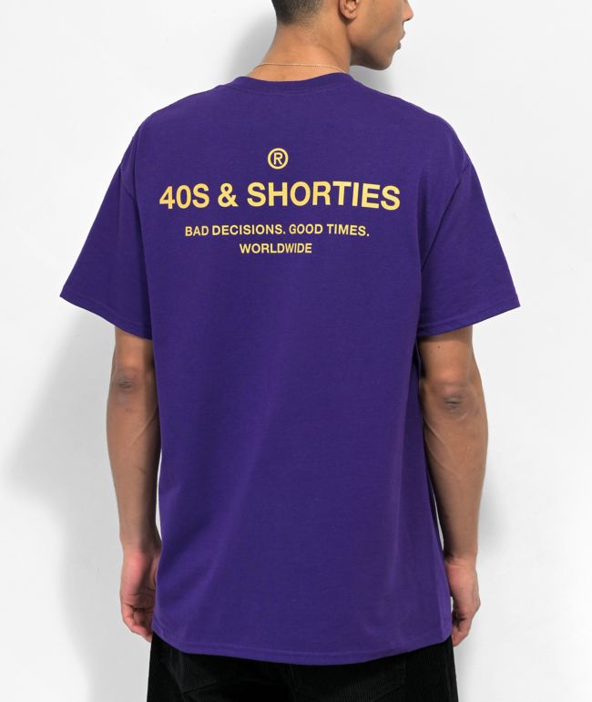Shorties 40s & Shorties x Cookies General Black T-Shirt