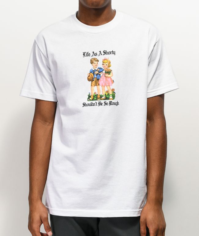40s & Shorties Life As A Shorty camiseta blanca