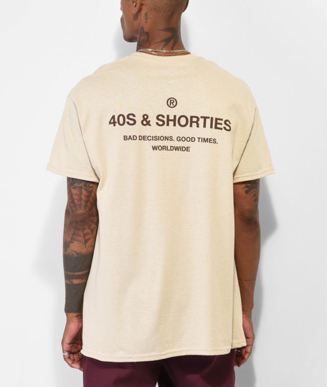 40s & Shorties Wanna Thug Black T-Shirt
