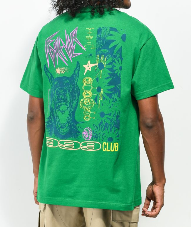 Juice WRLD Forever Doberman Green T-Shirt