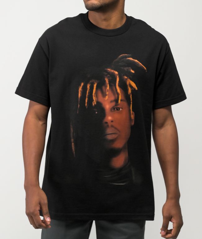 999 Club by Juice WRLD Oil Paint Black TShirt