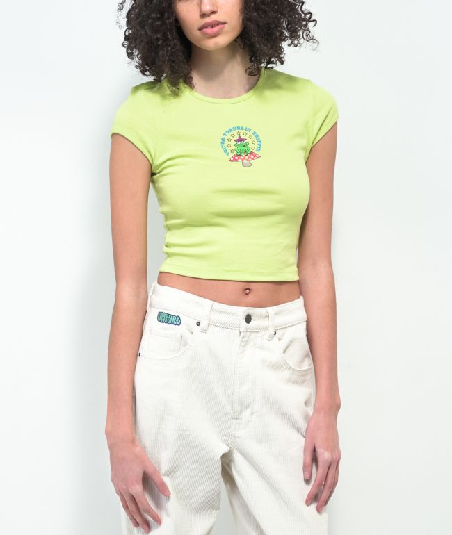 A-Lab Elish Toadally Trippin Green Baby T-Shirt