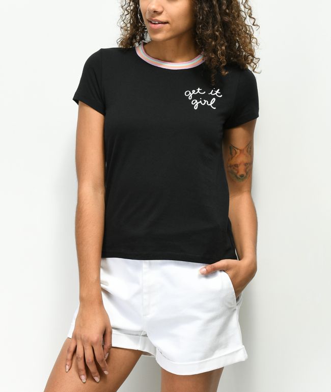 Get it girl t shirt clearance