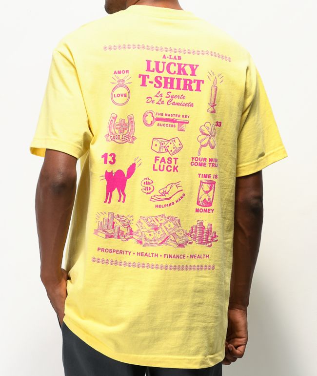 A-Lab Lucky Yellow T-Shirt