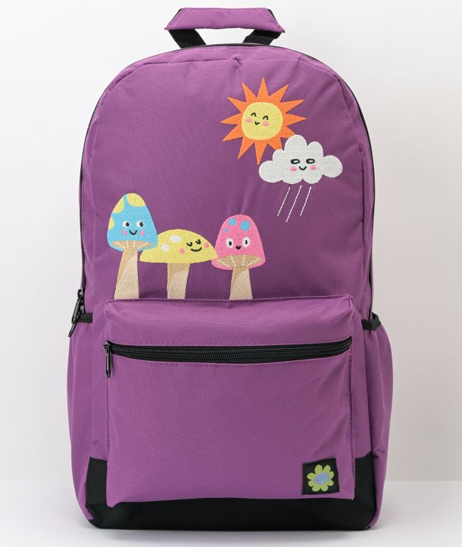 A-Lab Rain Or Shine Purple Backpack