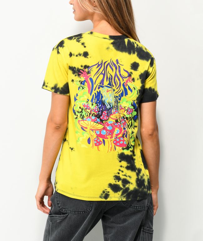 A-Lab Rainen Wizard Yellow Tie Dye T-Shirt