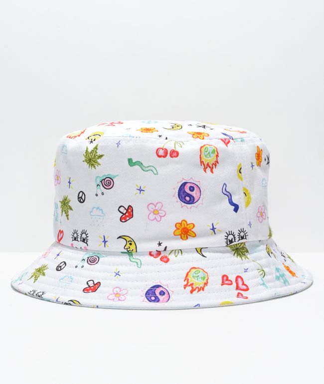 ALab Sketchbook White Bucket Hat