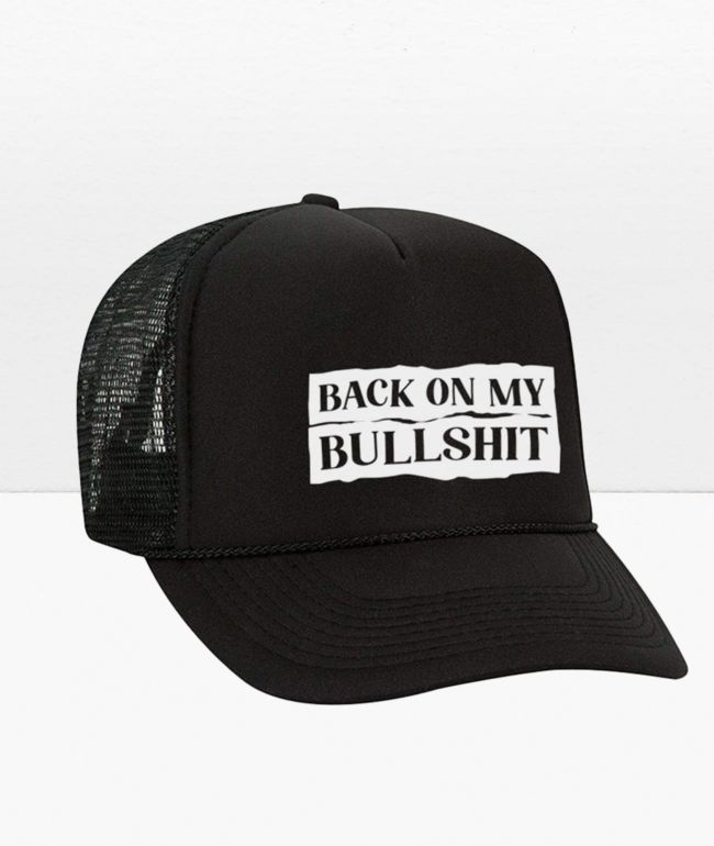 A Lost Cause Back On Black Trucker Hat