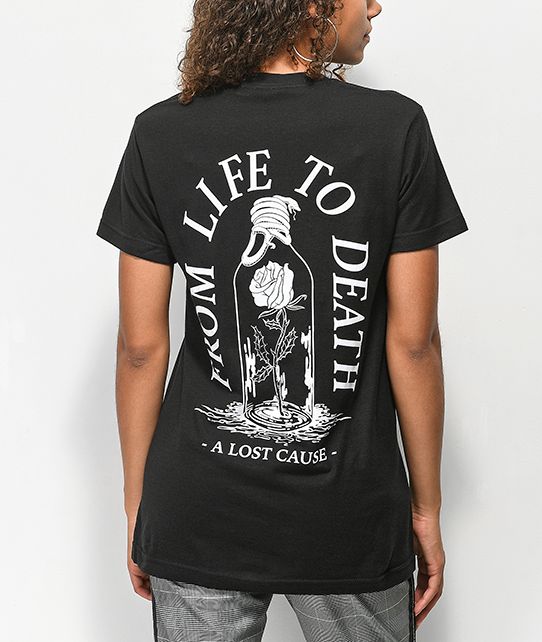 A Lost Cause Death Black T-Shirt