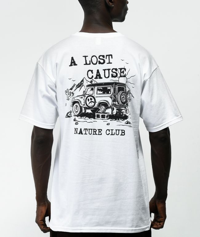 A Lost Cause Nature Club White T-Shirt