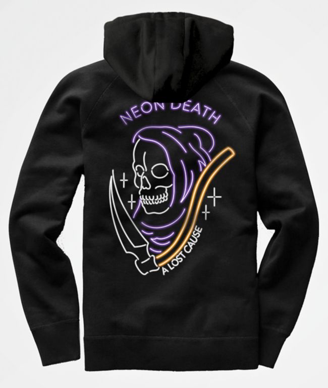 A Lost Cause Cheers To Hell Black Hoodie