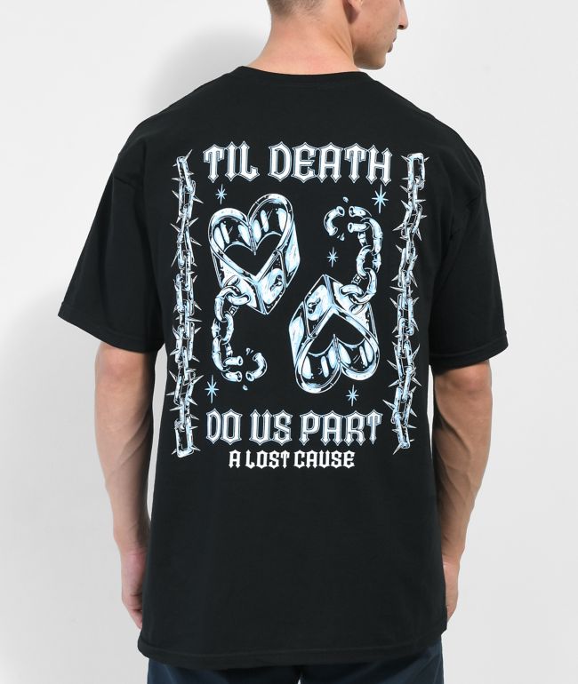 A Lost Cause Til Death V2 Black T-Shirt