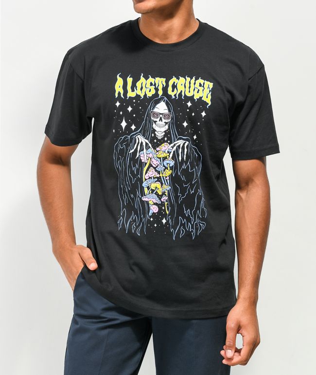 A Lost Cause Trippin Black T-Shirt