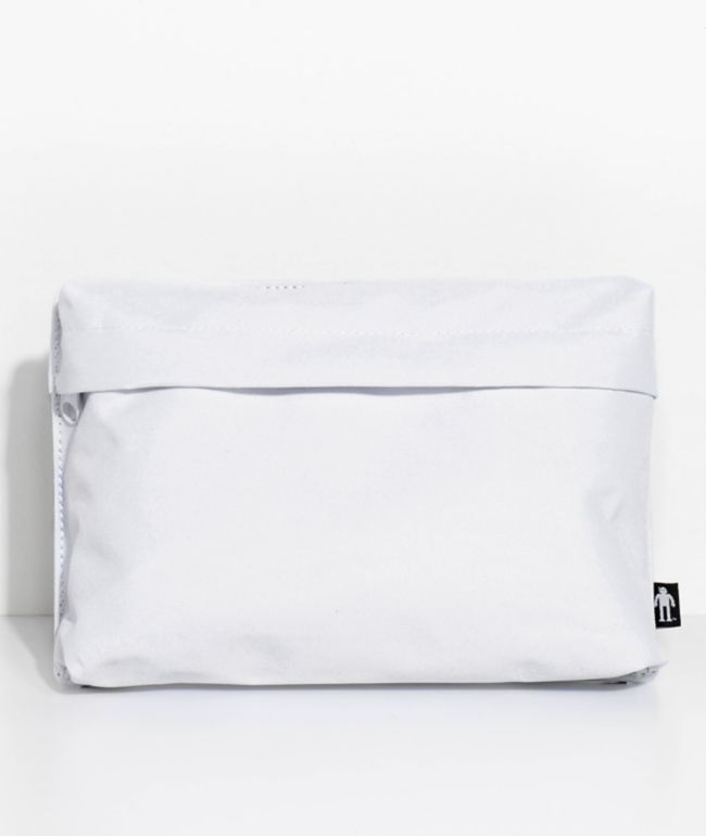 white pouch