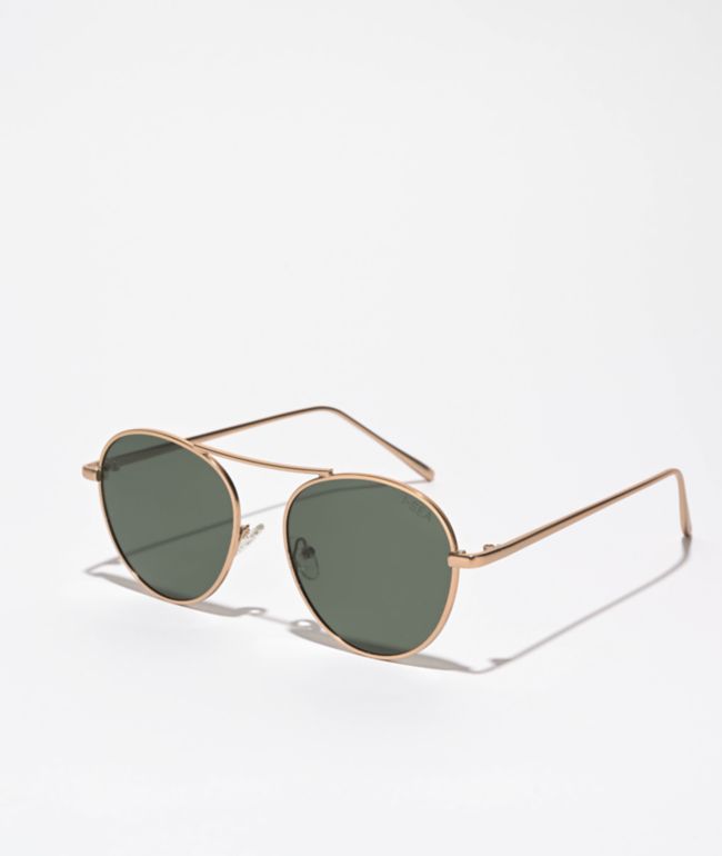 Ahoy Gold & Smoke Polarized Sunglasses