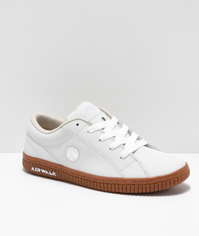 One Wheat, White \u0026 Gum Skate Shoes | Zumiez
