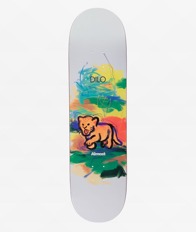 Almost Dilo Mean Pets Painting 8 5 quot Skateboard Deck