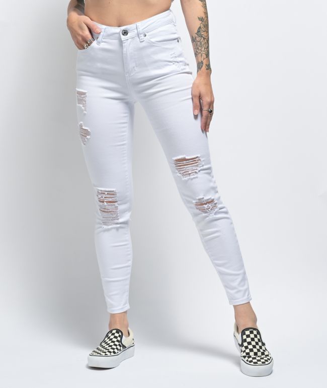 almost famous white jeans