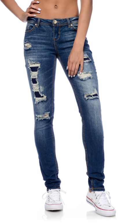 almost famous ripped jeans