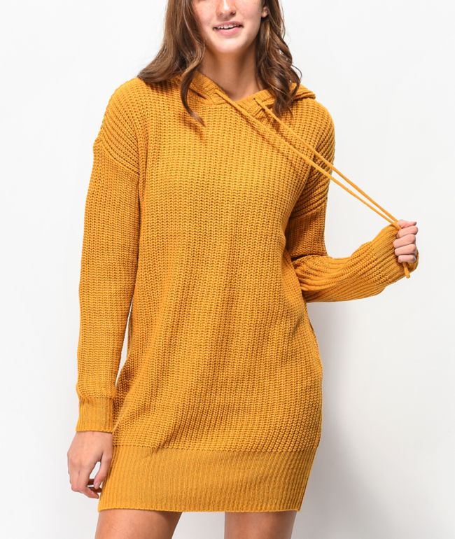 thick knit dress
