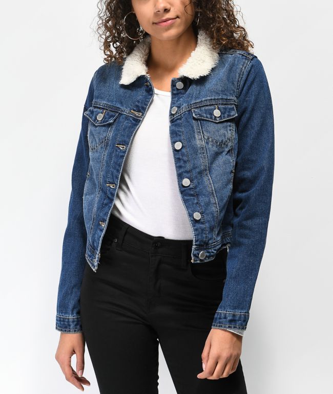 zumiez jean jacket