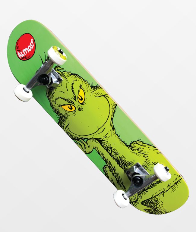 Almost X Grinch 7 25 Skateboard Complete Zumiez