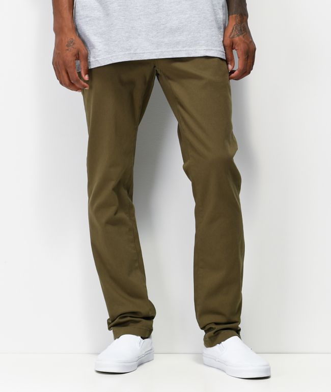 sage green chinos