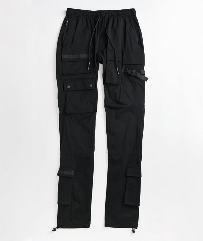 American Stitch Black Cargo Pants