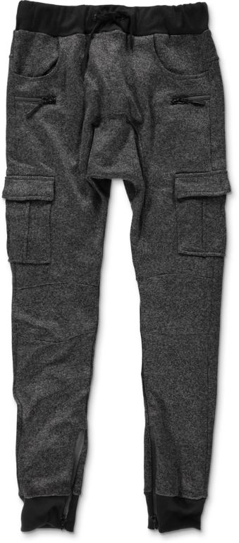 zipper ankle joggers