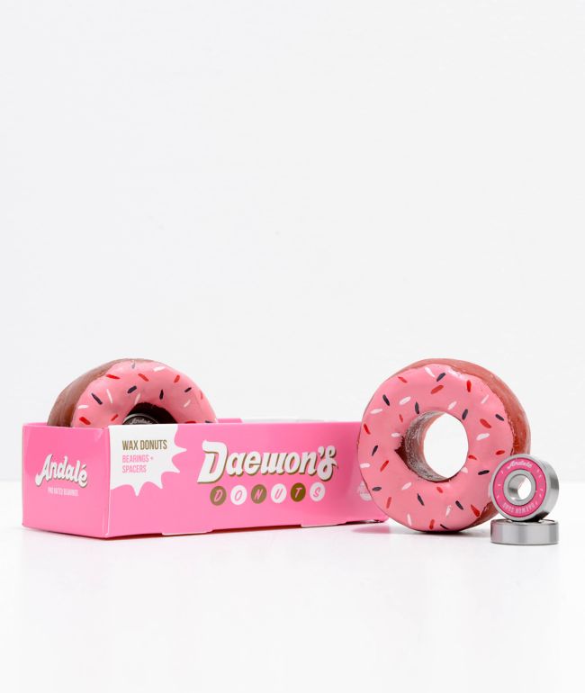 Andale Daewon Donut Skateboard Bearings & Wax