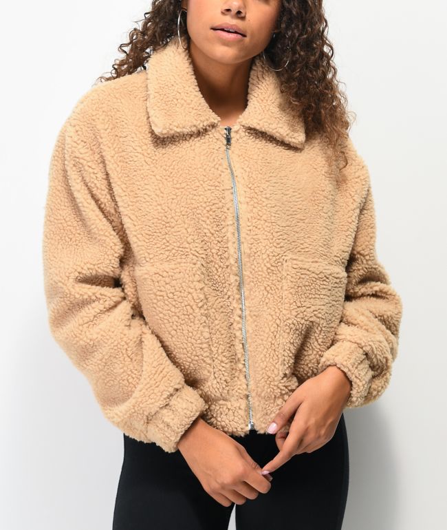 teddy sherpa jacket