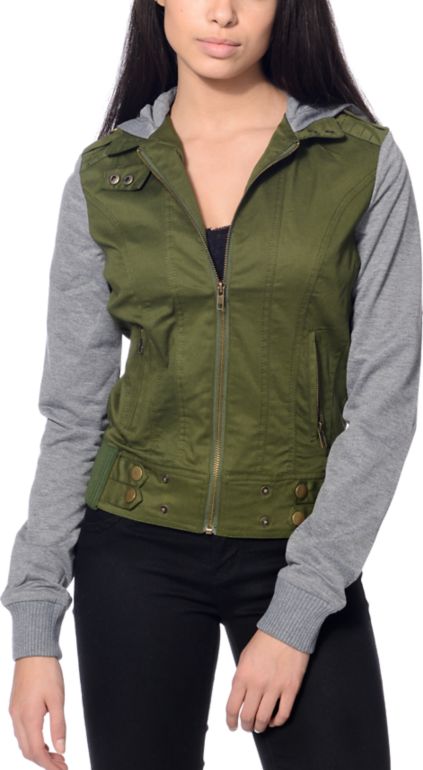 Chaqueta de lona para mujer Clearance