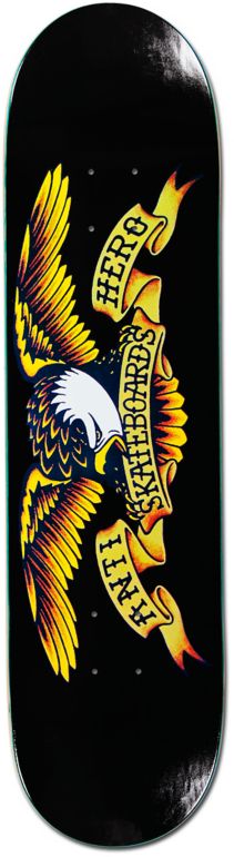 Anti Hero Classic Eagle Logo 8 12 Skateboard Deck Zumiez