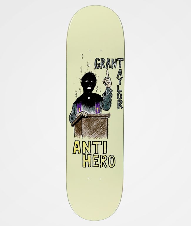 Anti-Hero Taylor Non-Sequitur 8.5" Skateboard Deck