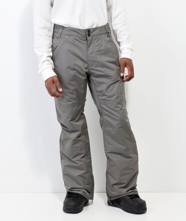 Aperture Boomer Grey 10K Snowboard Pants 2023