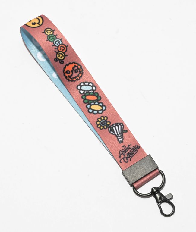Artist Collective Feel Alive Wrist Lanyard