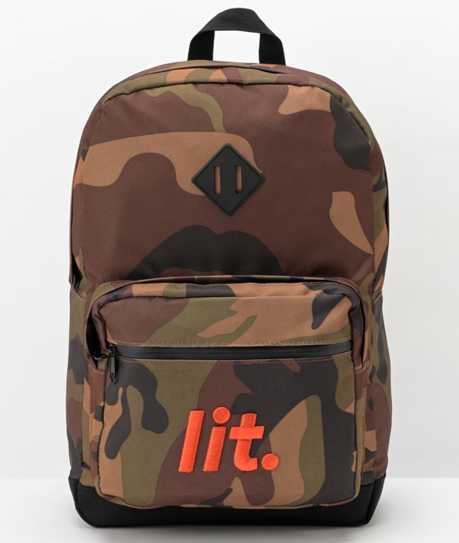 just a lit backpack