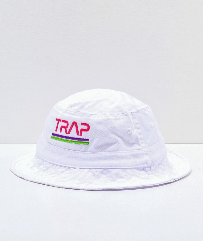 Artist Space Trap sombrero de cubo blanco