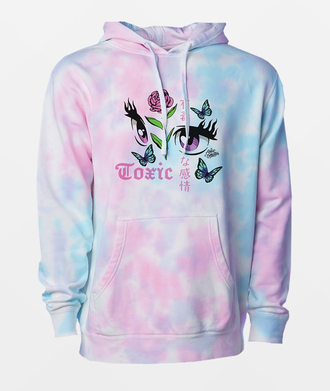 TOXIC TIE DYE HOODIE A.C. | Zumiez