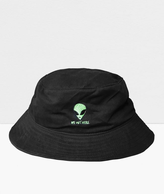 Black Bucket Hat