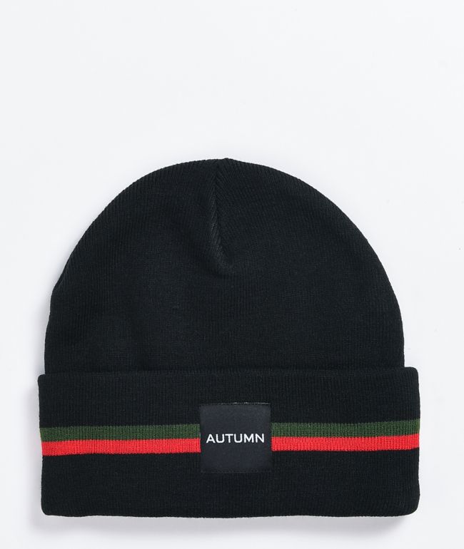 Autumn Surplus Band Black Beanie | Zumiez
