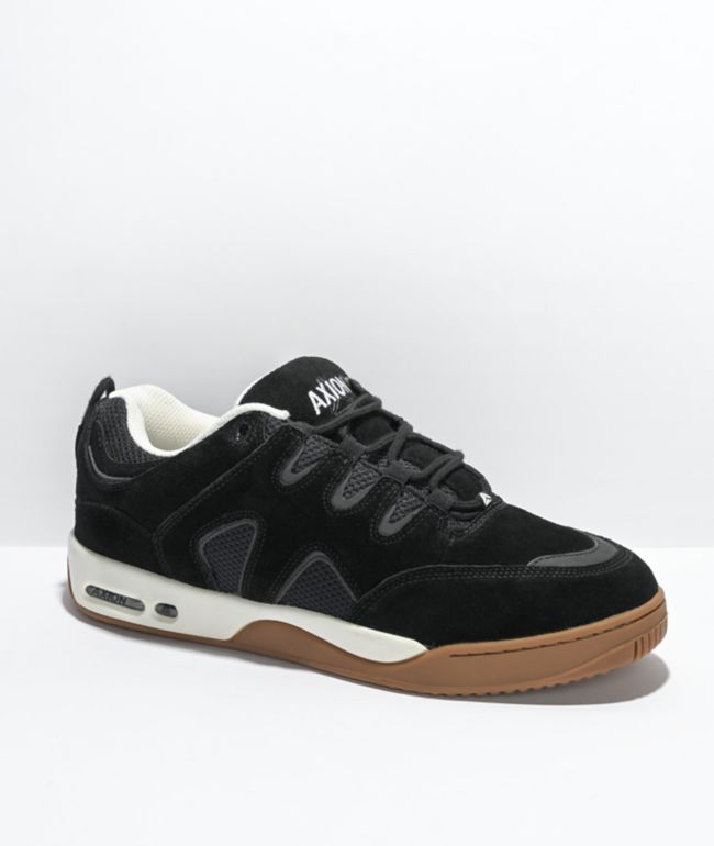 Axion Official Black & Gum Skate Shoes