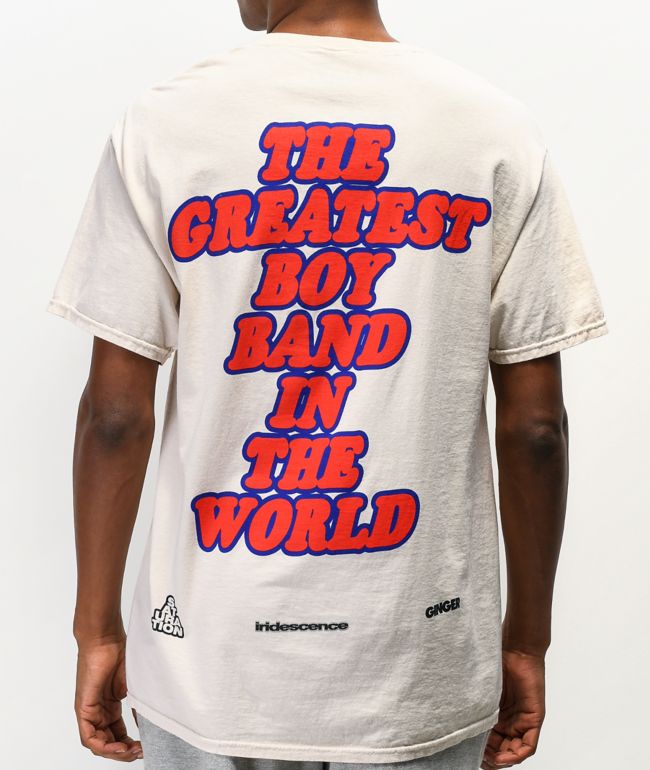 BROCKHAMPTON Boy Band Cream T-Shirt