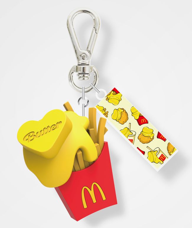 BTS x McDonald's French Fries Keychain Clip