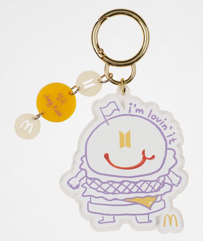 BTS x McDonald's Jung Kook Keychain Clip