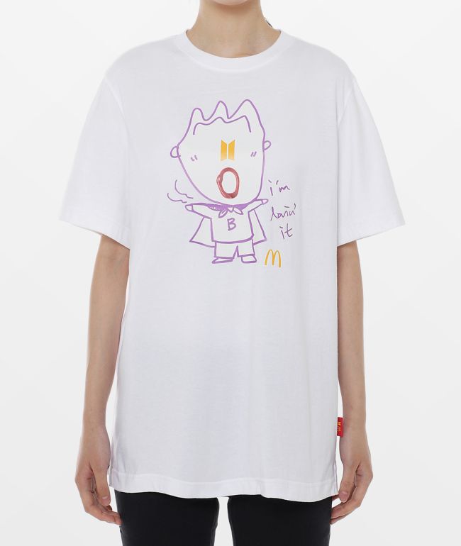 BTS x McDonald's RM Saucy White T-Shirt