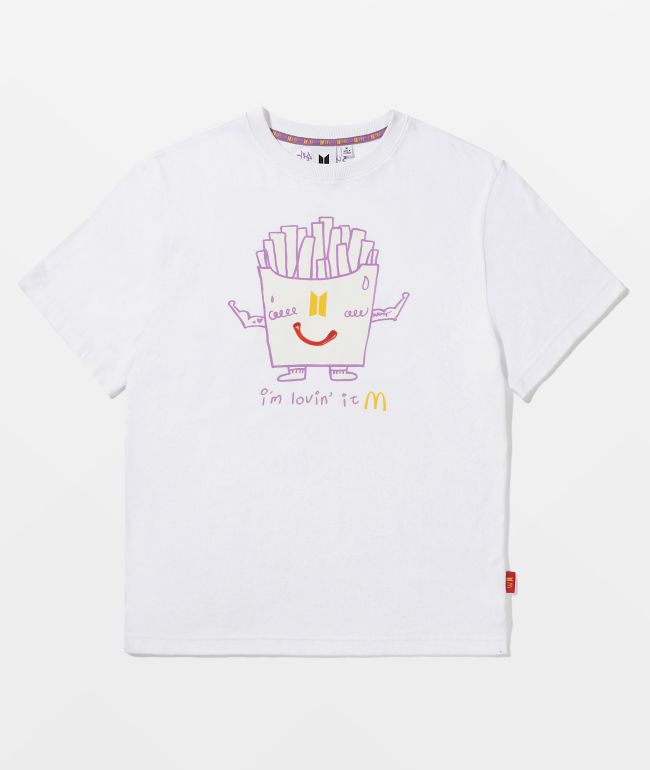 BTS x McDonald's j-hope Saucy White T-Shirt