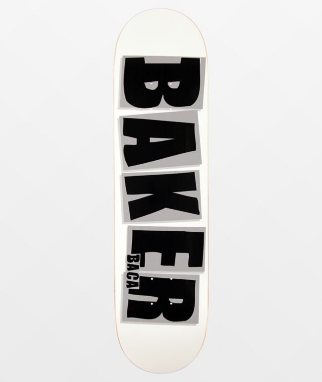Baker Baca Brand Name 8.0" Skateboard Deck