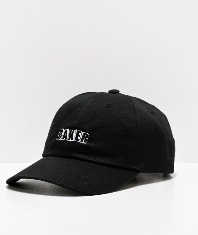Black and white strapback hats clearance