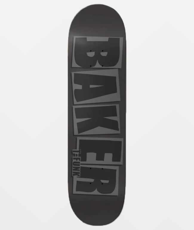 Baker T Funk Brand Logo Black 8 5 Skateboard Deck Zumiez
